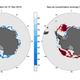 Sea ice concentration and anomaly maps for December 31, 2018